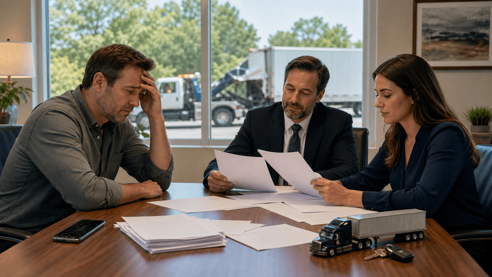 Hidden Costs of Handling a Truck Crash Alone in North Carolina