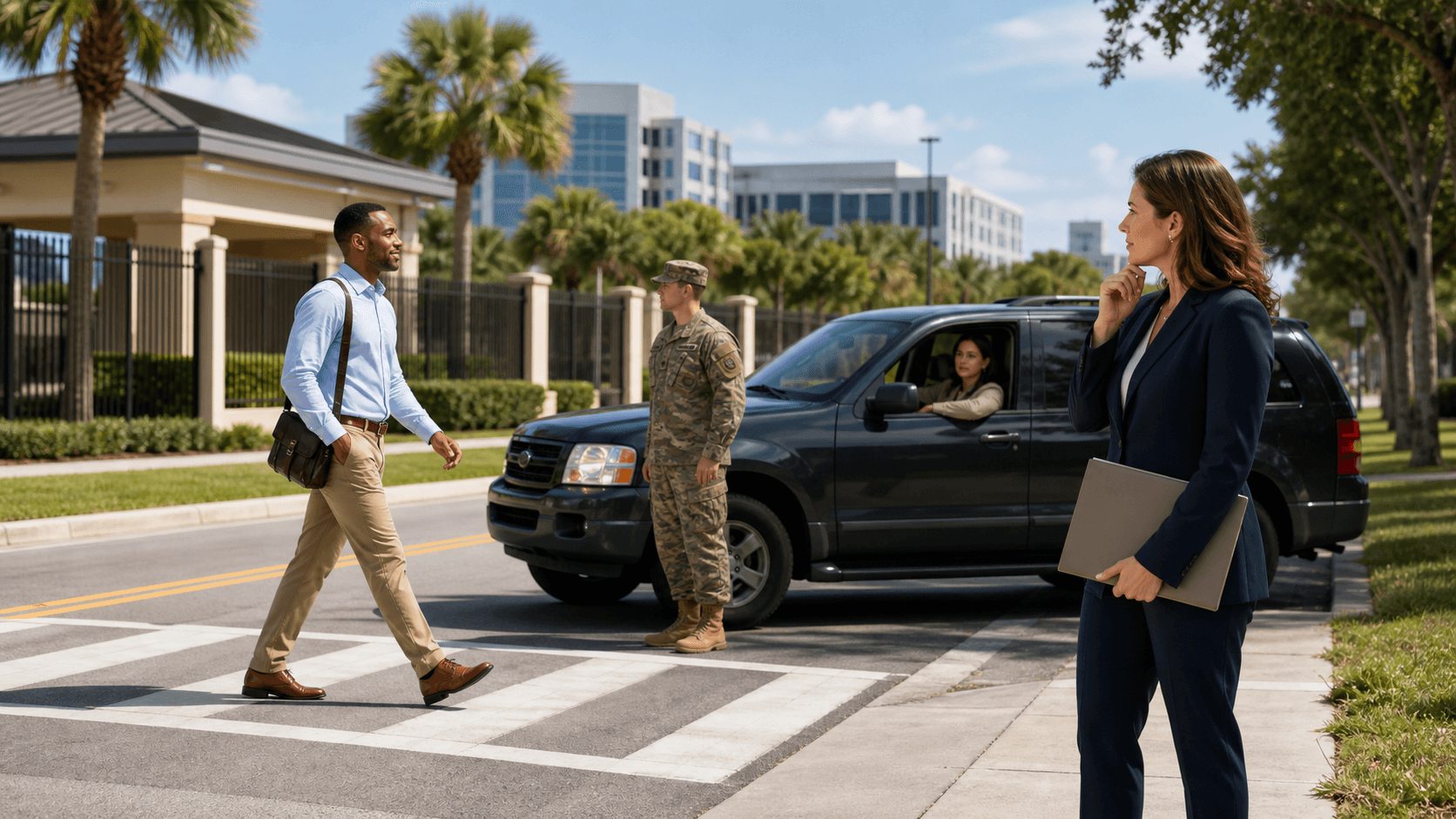 Navigating Jacksonville Pedestrian Injury Claims Near Military Bases